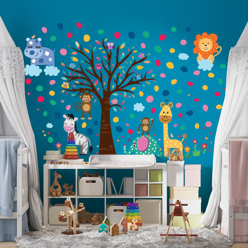 Zoomie Kids Happy London Zoo Wall Decal Wayfair